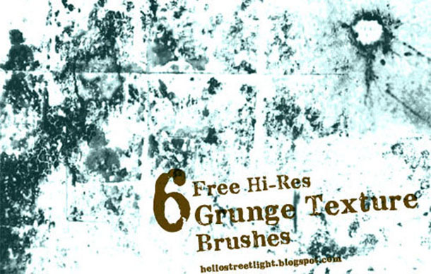 High Res Textured Grunge Brushes
