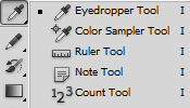 Eyedropper and metric tools